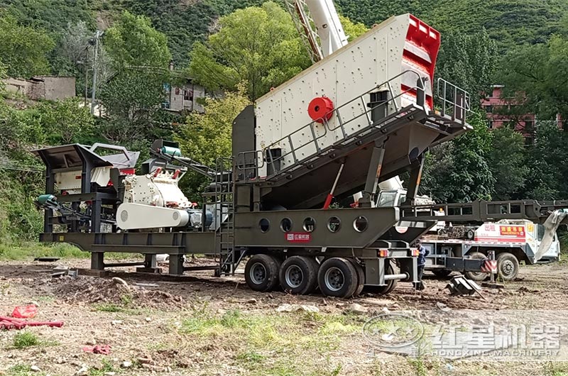 日產(chǎn)千噸石料用多大的破碎機型號，破碎建筑垃圾用的